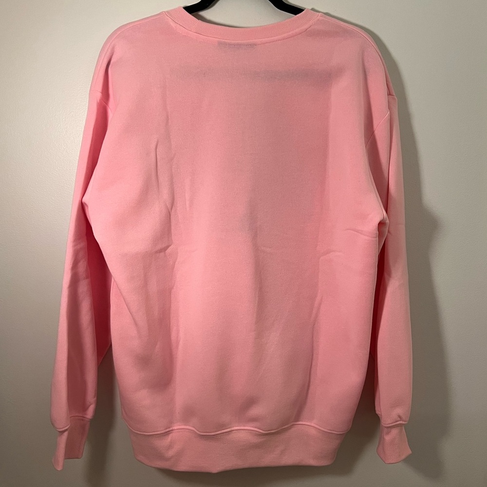 NWT Barbie Malibu Pink Crewneck - Picture 4 of 5